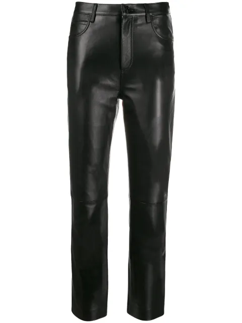 sandro paris leather pants