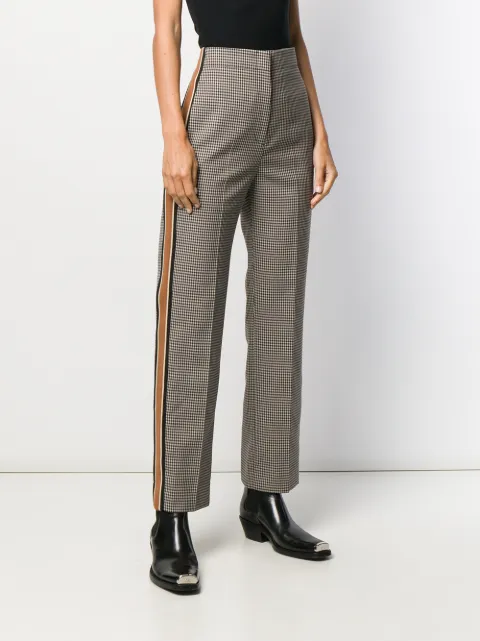 SANDRO checked trousers