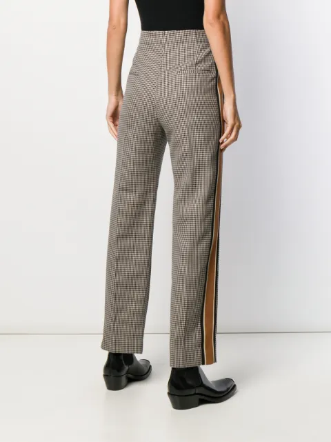SANDRO checked trousers