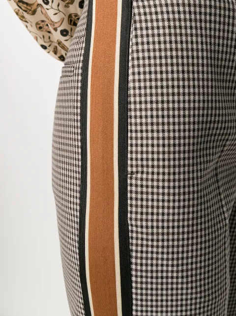SANDRO checked trousers