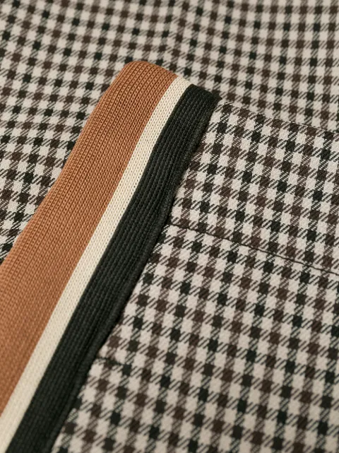 SANDRO checked trousers