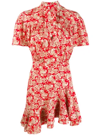 sandro paisley dress