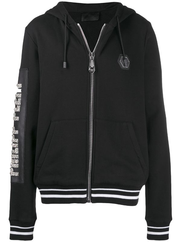 philipp plein black hoodie