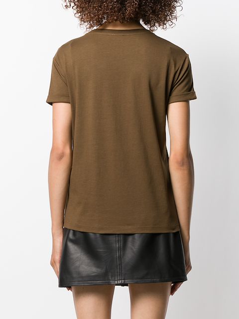 SANDRO EMBROIDERED T