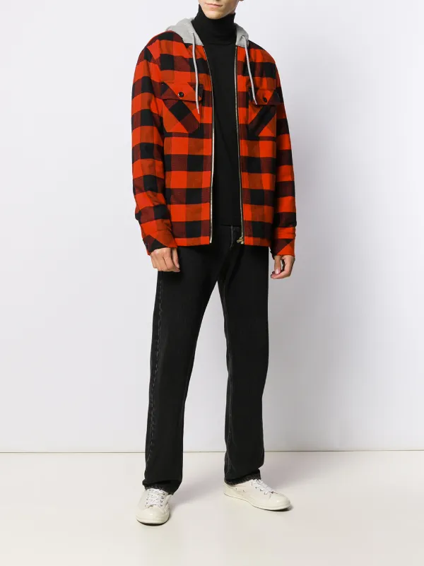 sandro orange hoodie