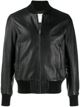 veste cuir sandro femme