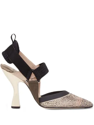 fendi colibri pumps