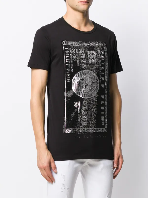 philipp plein credit card t shirt