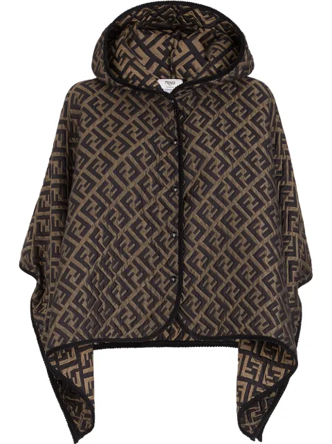 fendi logo cape