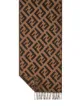 Image 2 of Fendi jacquard knit FF logo scarf