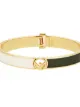 Image 2 of Fendi F is Fendi logo plaque bangle bracelet