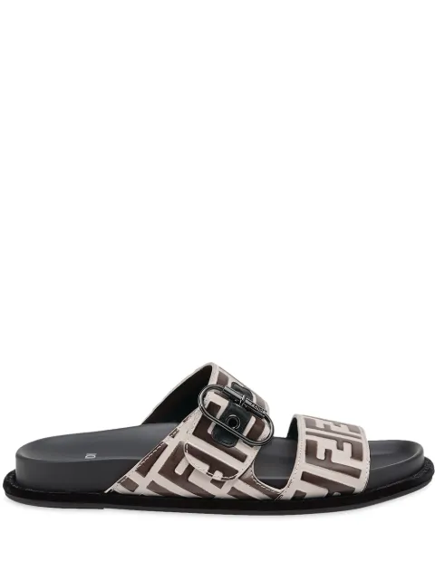 fendi double strap slides