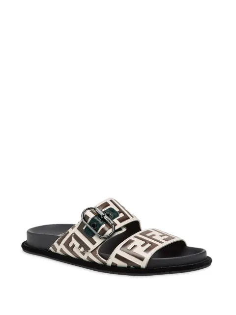 fendi double strap slides