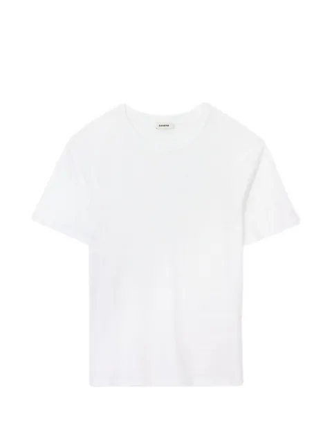 SANDRO certified linen T-shirt