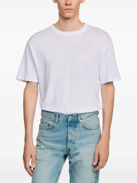 SANDRO certified linen T-shirt