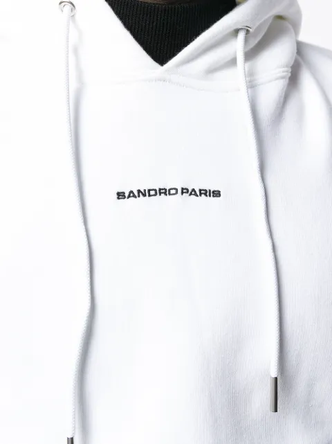sandro paris hoodie black