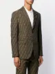 Fendi FF all over logo print blazer