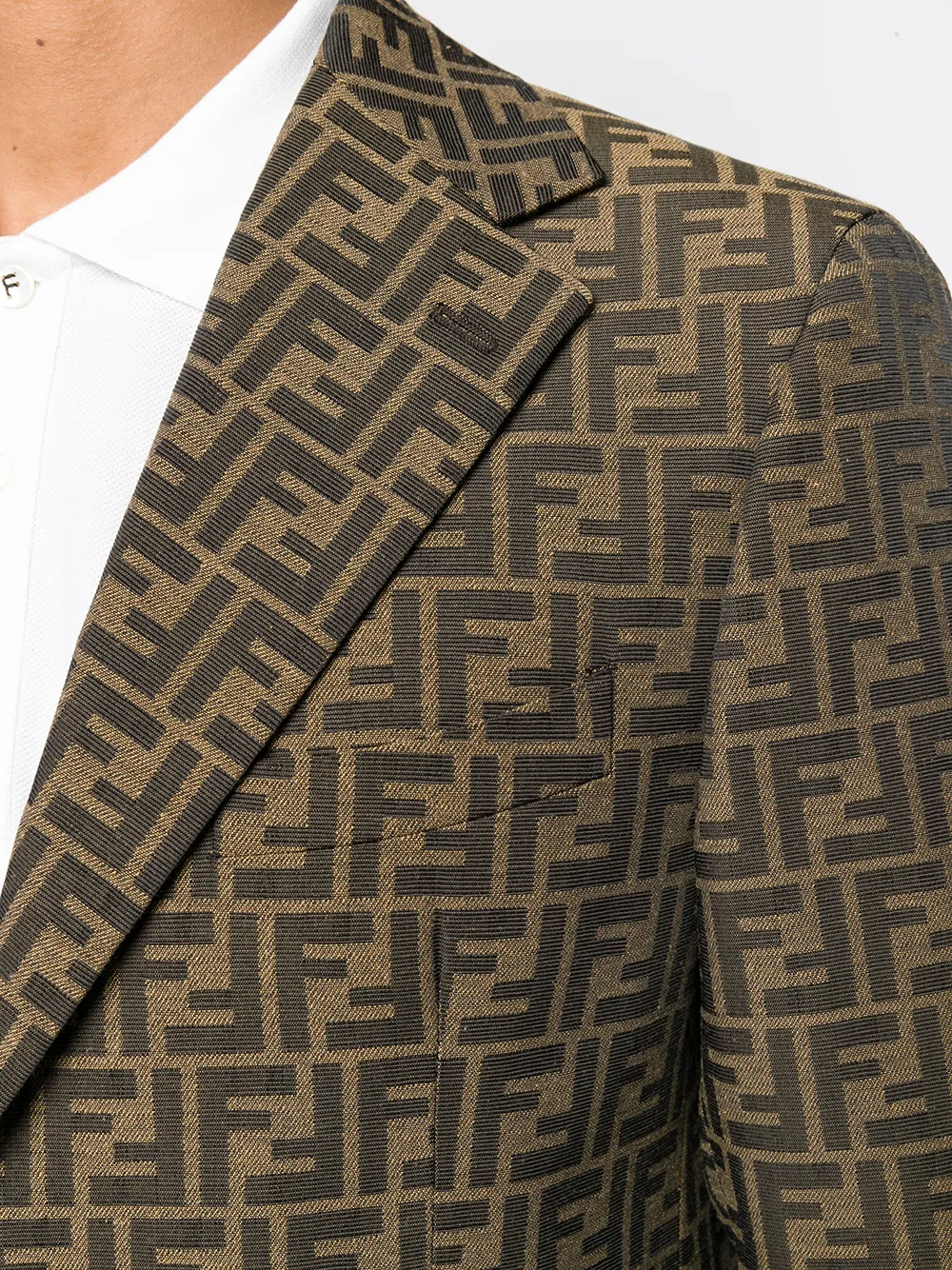 fendi logo suit