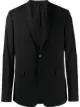 Image 1 of Fendi logo trim blazer jacket