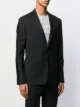 Fendi logo trim blazer jacket