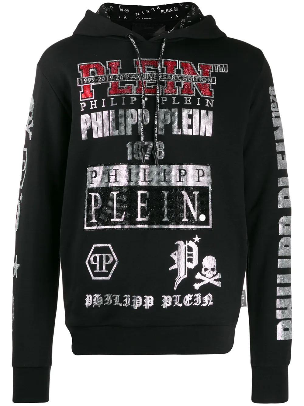 фото Philipp plein худи с изображением логотипа