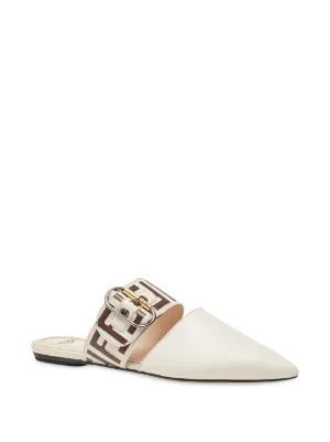 fendi ff buckle mule
