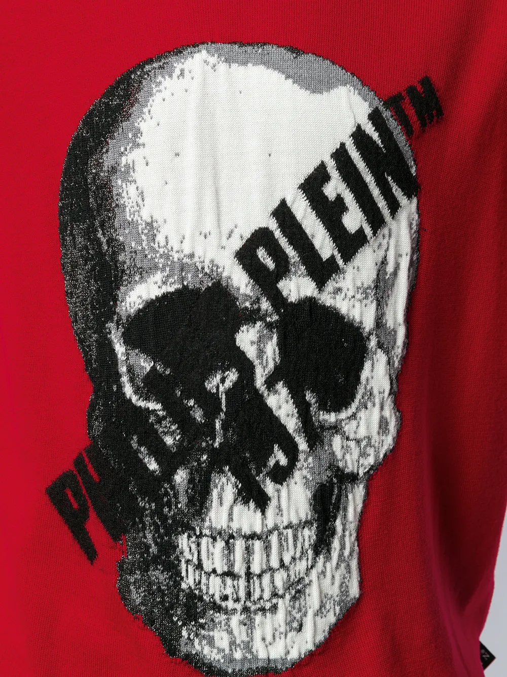 фото Philipp plein пуловер с принтом skull