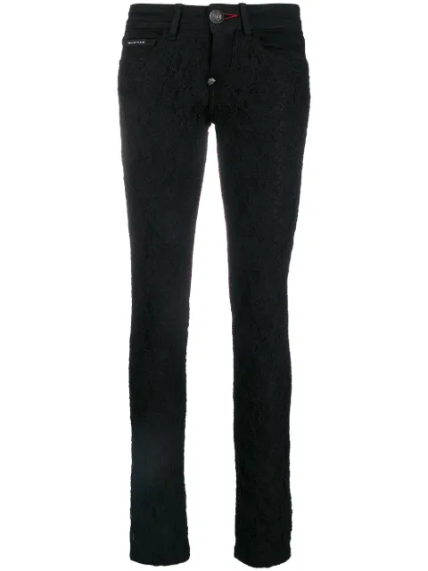 Philipp Plein lace skinny jeans