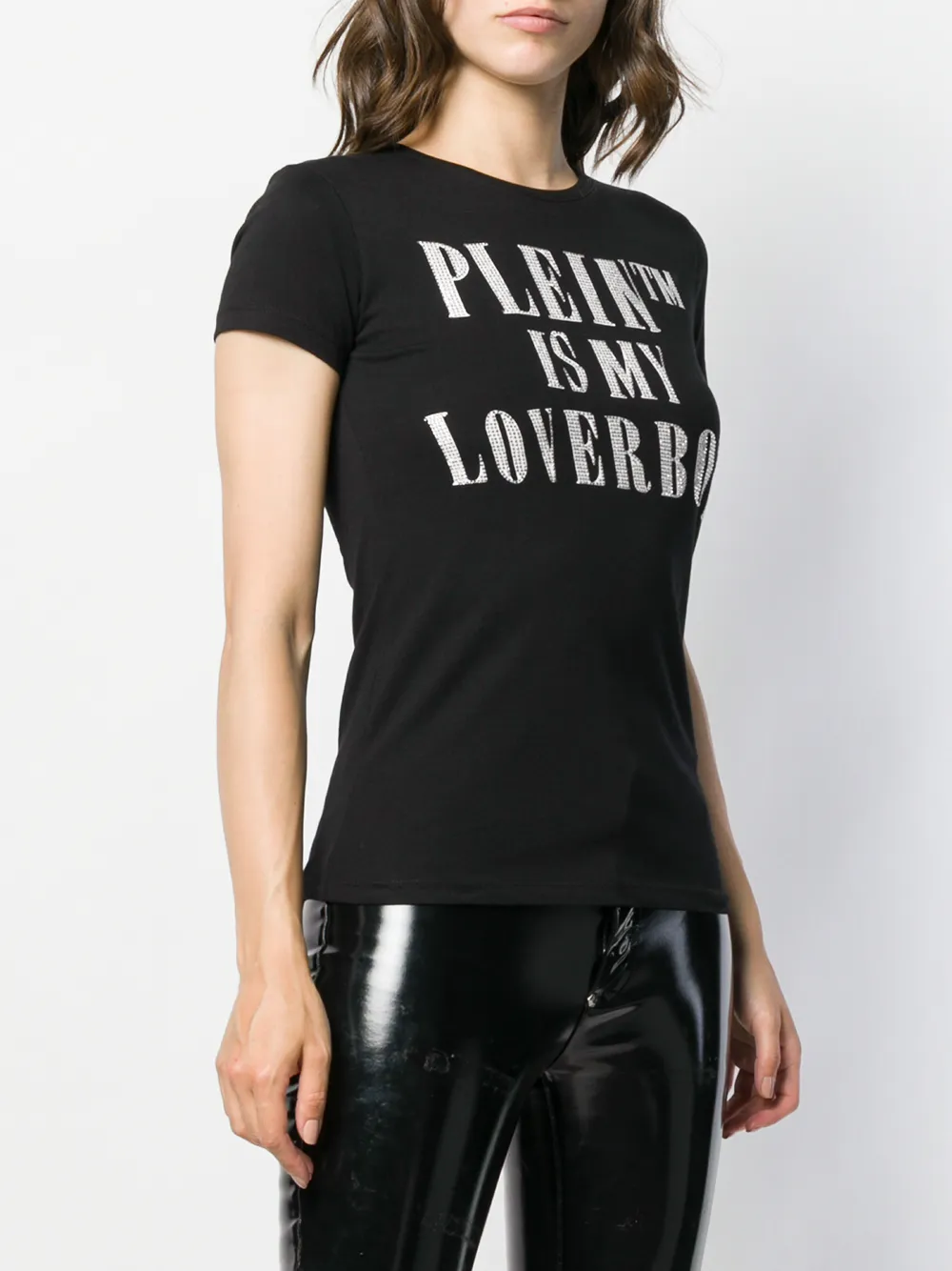 Philipp Plein T-shirt met print Zwart