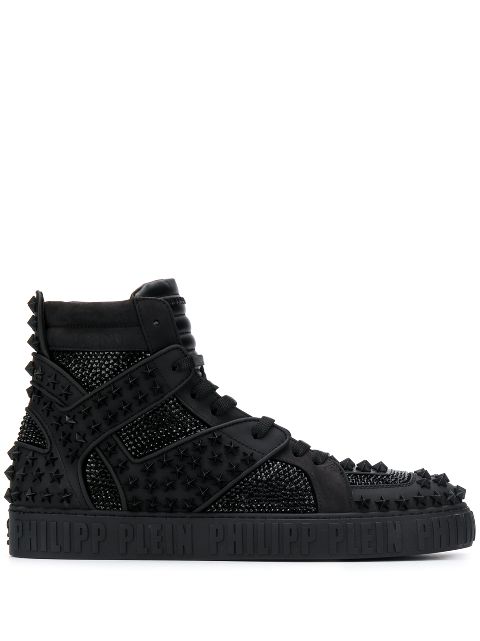 philipp plein crystal sneakers