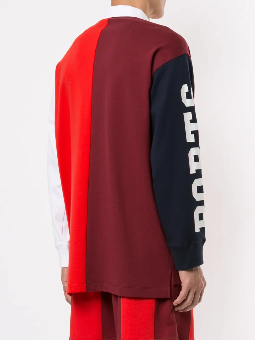 Ports V Poloshirt met logo Rood