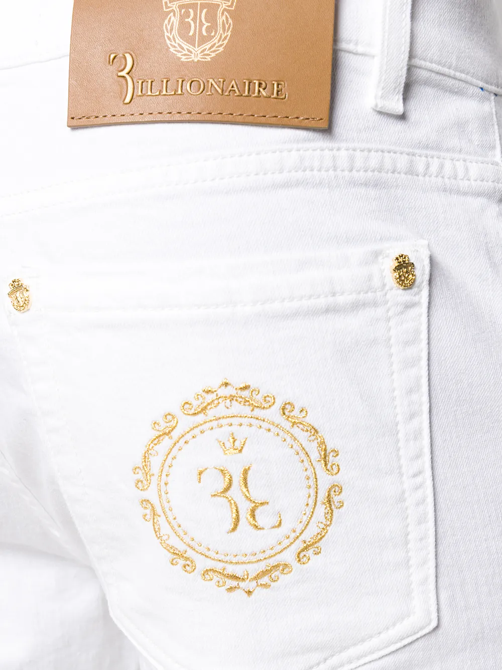 Billionaire Straight jeans Wit