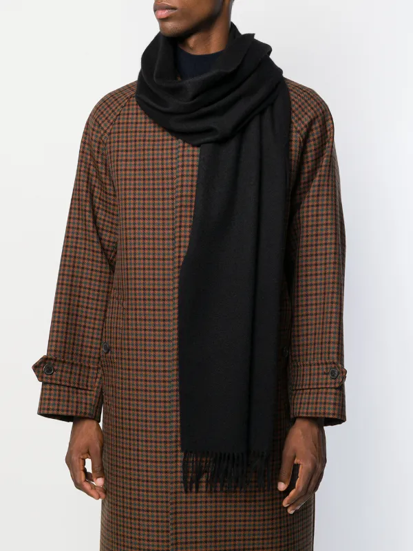 Mackintosh Embroidered Cashmere Scarf 