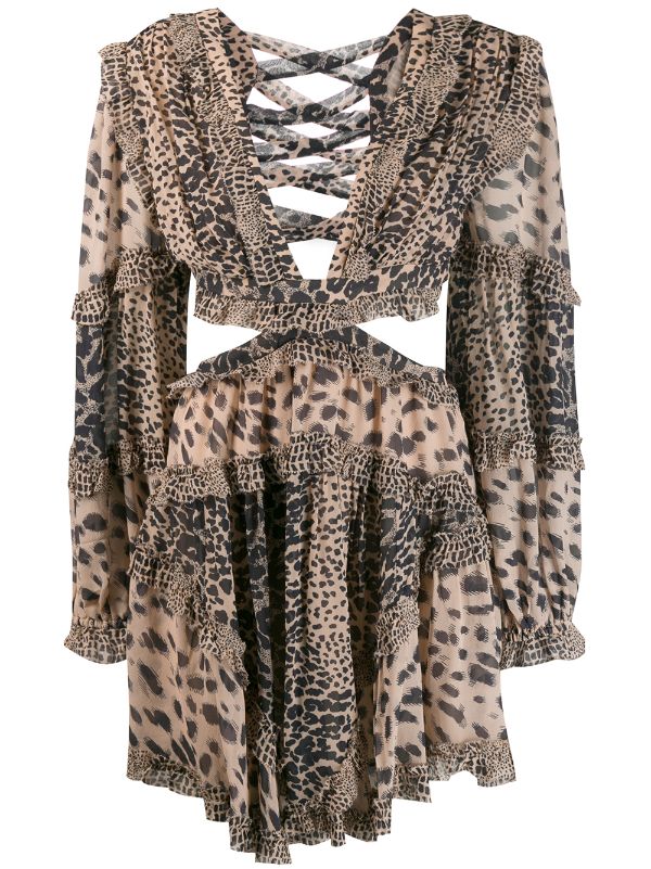 animal print dress australia