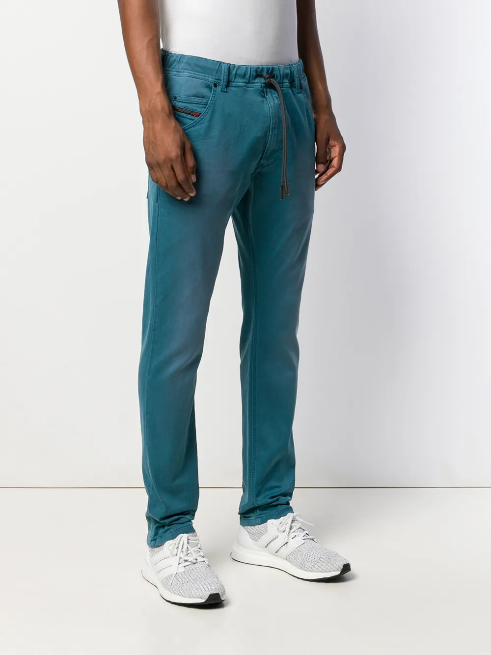  Diesel Vaqueros Krooley Con Corte Carrot - Azul 