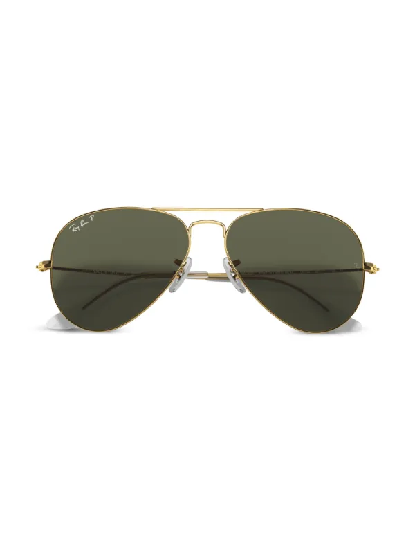 Ray-Ban アビエーター サングラス | ゴールドトーン | FARFETCH JP