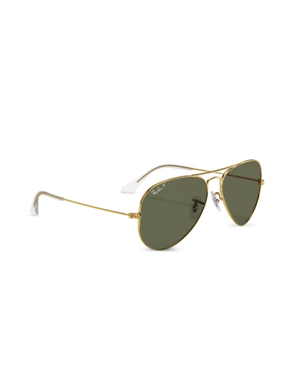 Ray-Ban アビエーターサングラス ゴールド Ray-Ban アビエーター サングラス | ゴールドトーン | FARFETCH JP