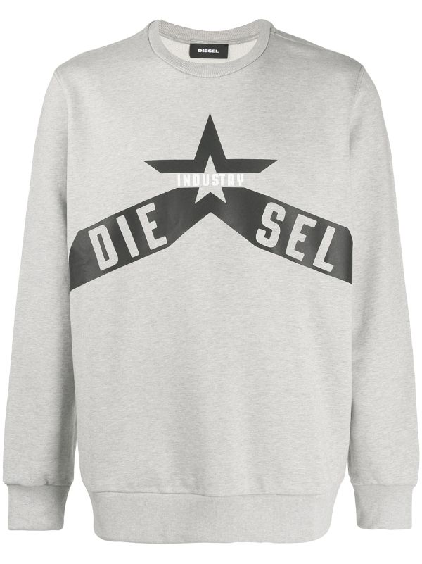 diesel grey sweatshirt