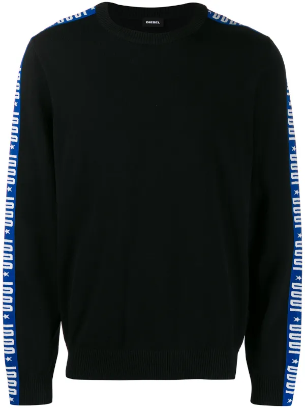 diesel black jumper