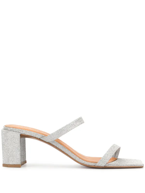 by far tanya leather mules