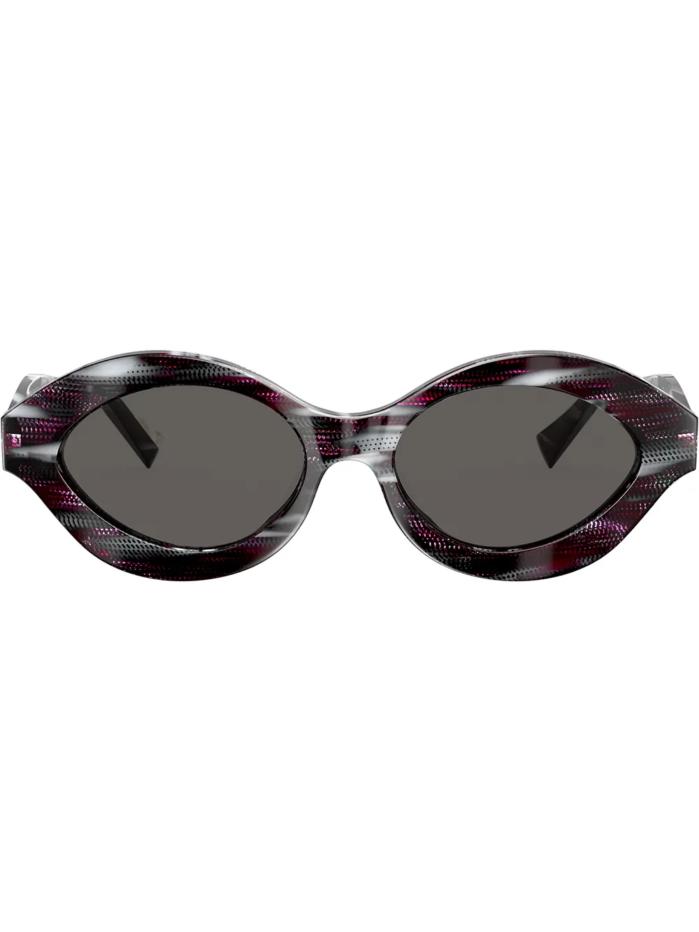 Alain Mikli Occhiali da sole con stampa - Nero