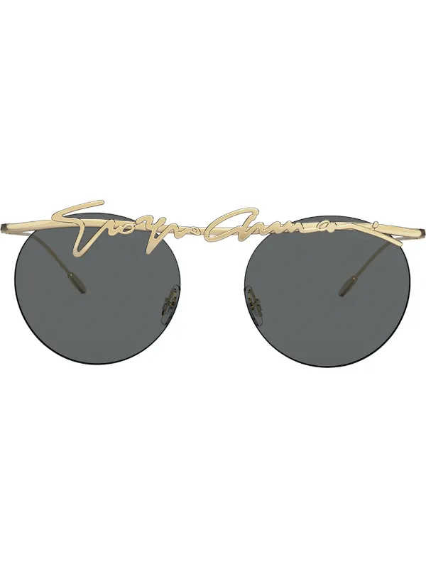 armani gold sunglasses