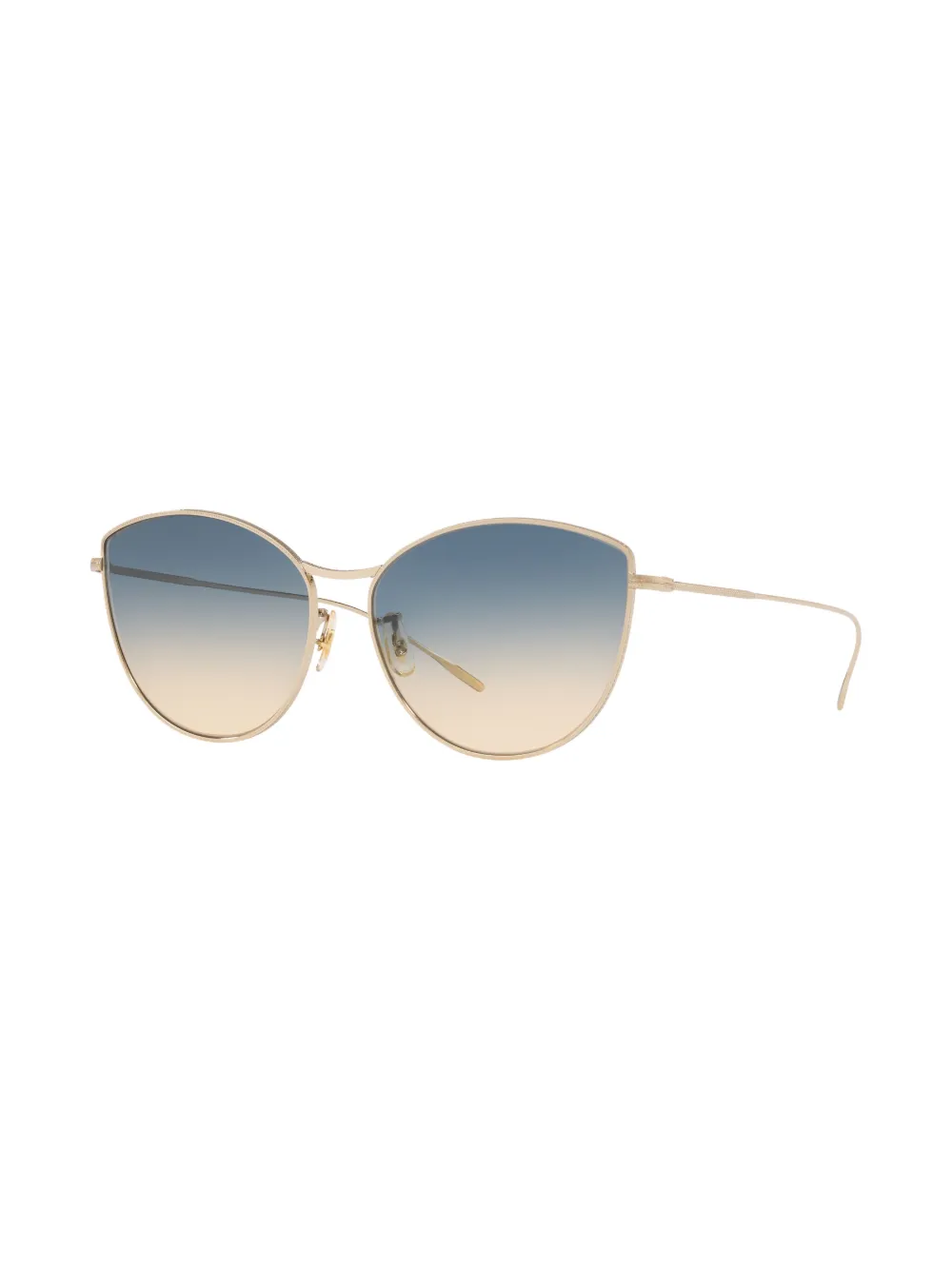 Oliver Peoples Rayette zonnebril met kleurverloop Zilver