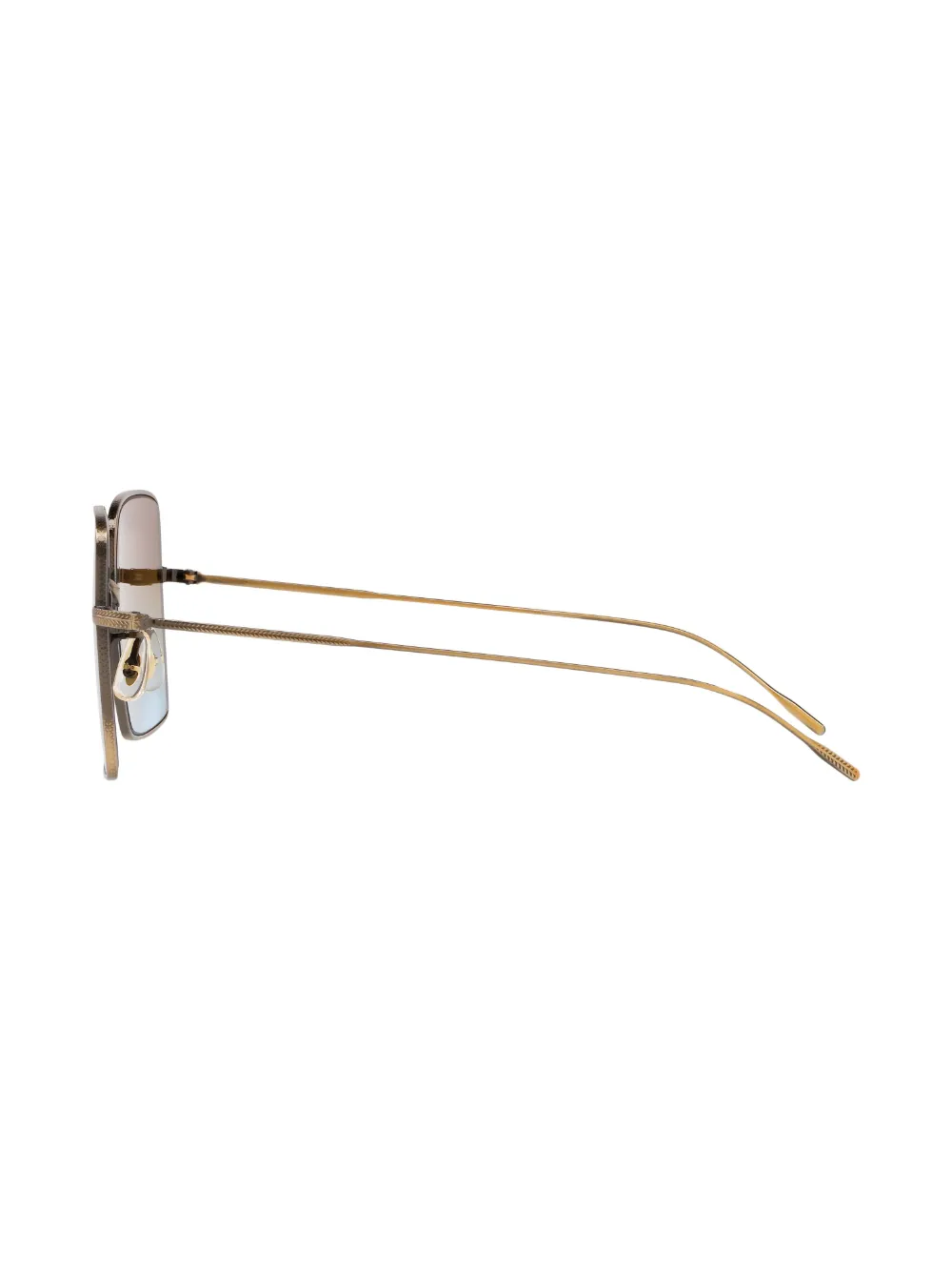 Oliver Peoples Rassine zonnebril met kleurverloop Bruin