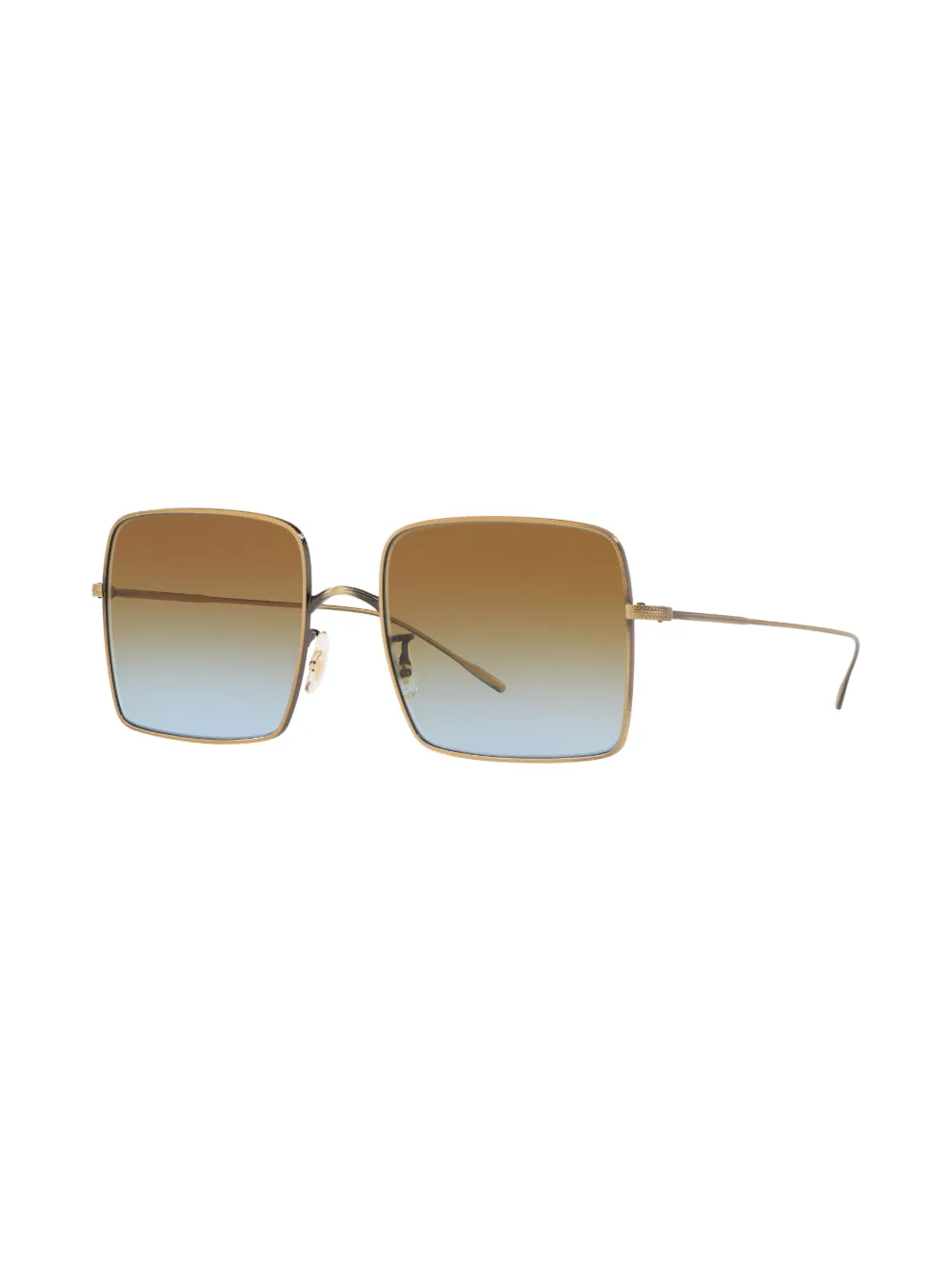 Oliver Peoples Rassine zonnebril met kleurverloop Bruin