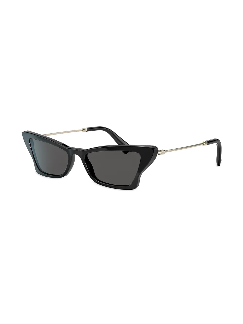 Image 2 of Valentino Eyewear geometric slim cat-eye frame sunglasses