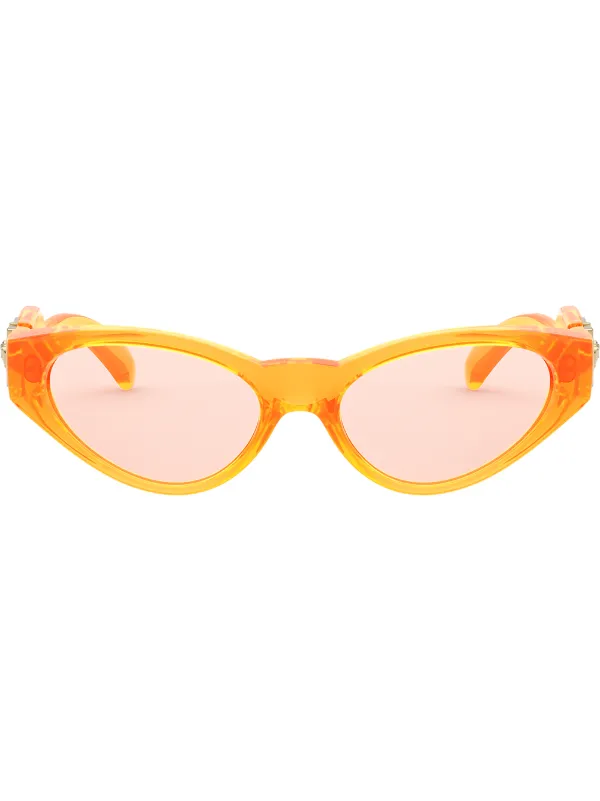 oval gold frame glasses