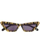 Image 1 of Chimi tiger-print cat-eye sunglasses
