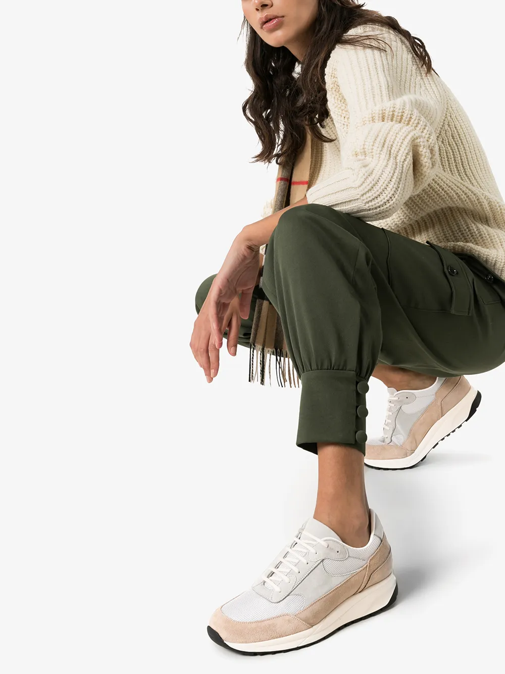 common projects new track sneakers