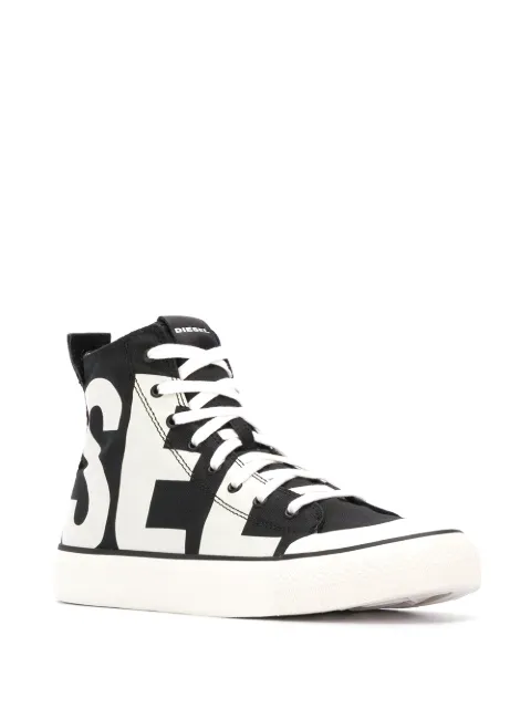 diesel high ankle sneakers